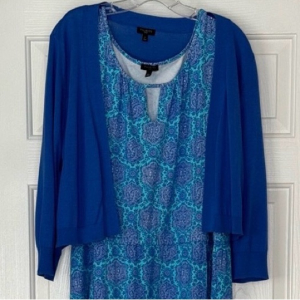 Talbots Blue Cardigan